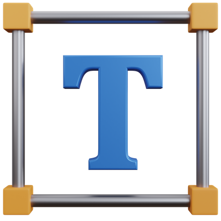 Text  3D Icon