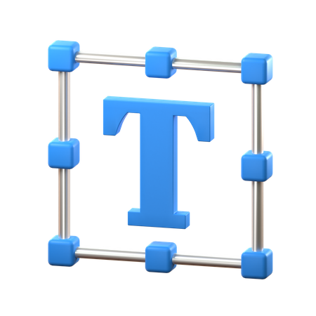 Text 3D Icon