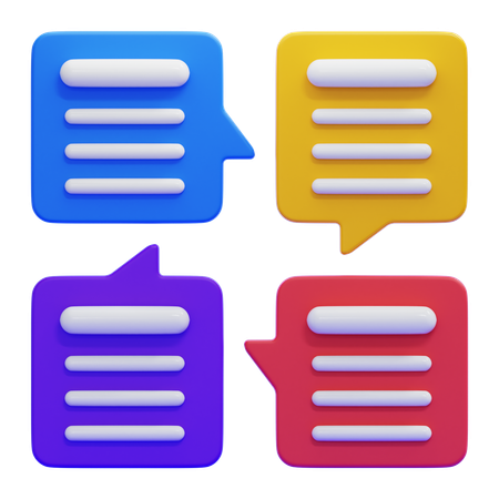 TEXT BOX  3D Icon