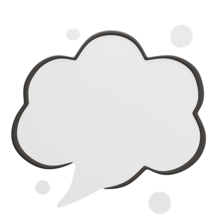 Text Box With Stroke  3D Icon
