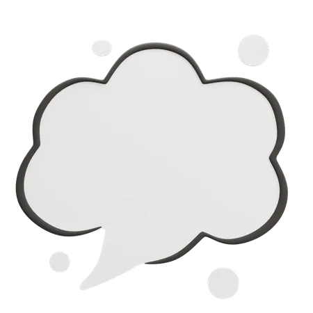 Text Box With Stroke  3D Icon