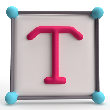 Text Edit  3D Icon