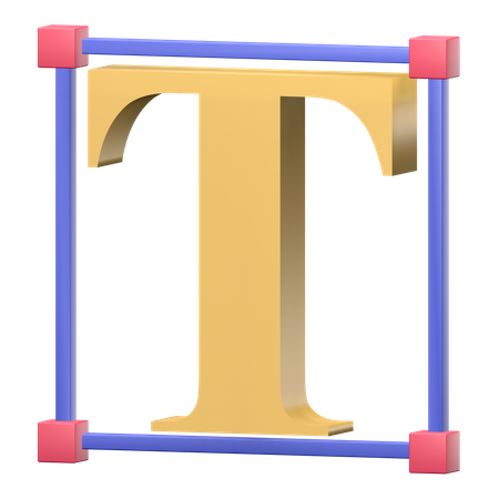 Text editor  3D Illustration