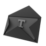 3d text mail logo