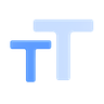text 3d logos