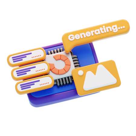 Text To Image  3D Icon