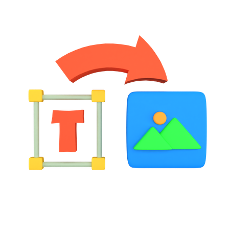 Text To Image  3D Icon