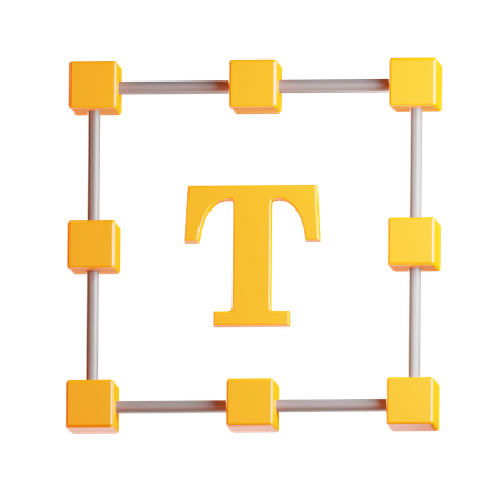 テキストツール  3D Icon
