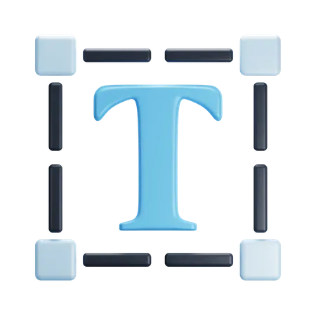 Text Tool  3D Icon