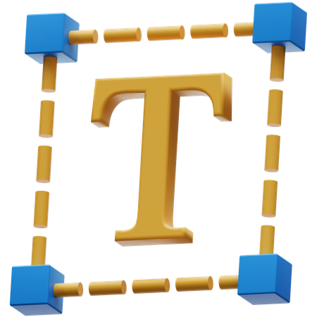 Text Tool  3D Icon