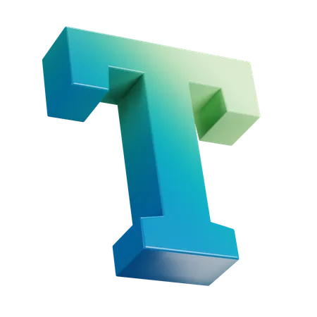 Text Tool  3D Icon