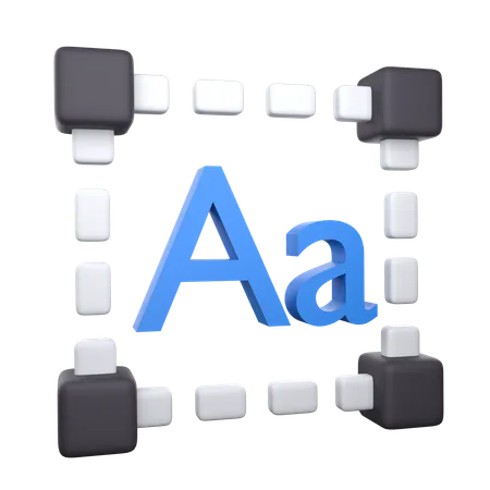 Text Tool  3D Icon