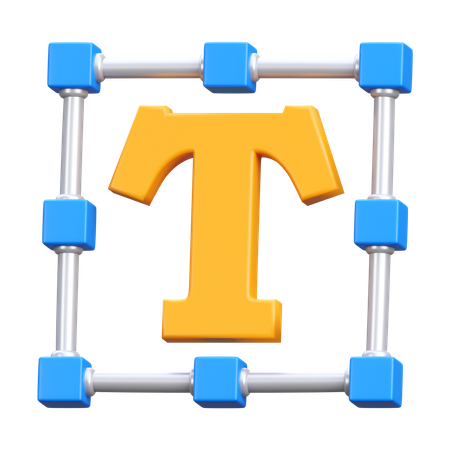 Text Tool  3D Icon