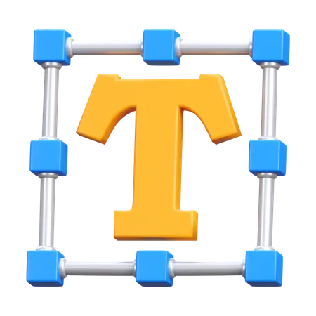 Text Tool  3D Icon