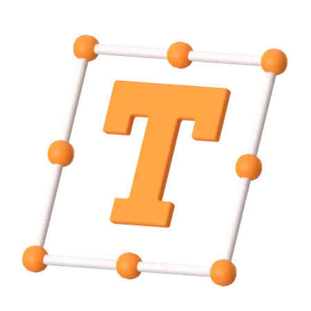 Text Tool  3D Icon