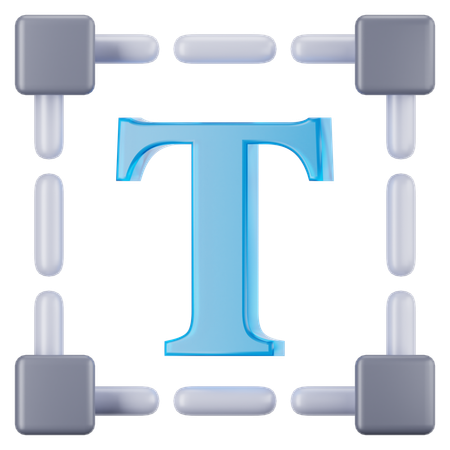 Text Tool  3D Icon