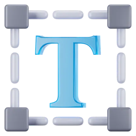 Text Tool  3D Icon