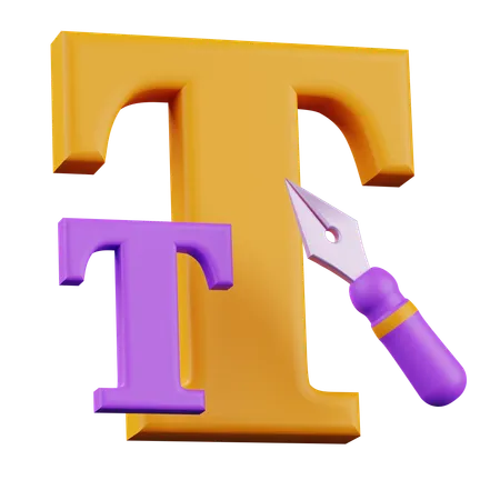 Text Tools  3D Icon