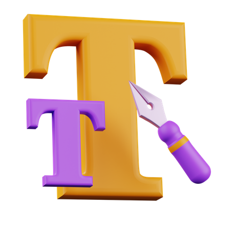 Text Tools  3D Icon