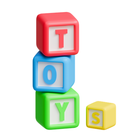 Text Toys  3D Icon