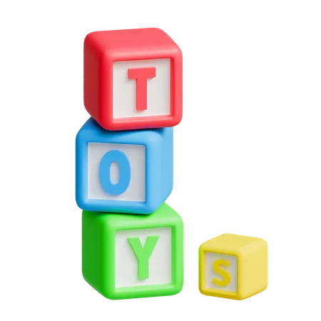 Text Toys  3D Icon