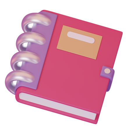 Textbook  3D Icon