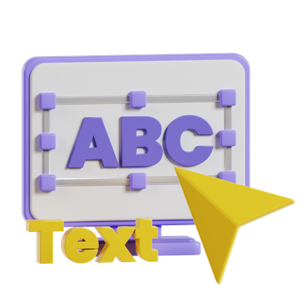 Texte  3D Icon