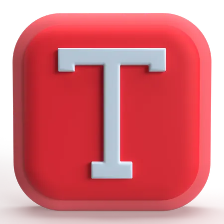 Texte  3D Icon