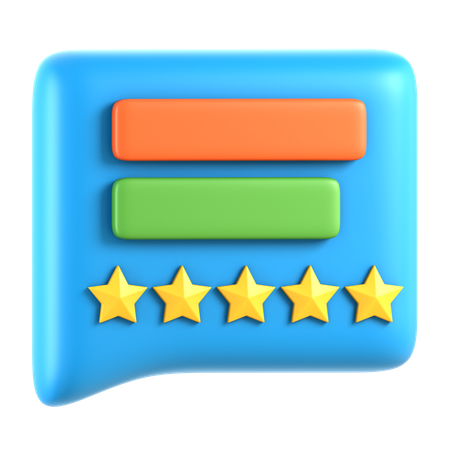 Texte de révision  3D Icon