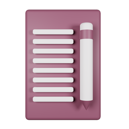 Texter  3D Icon