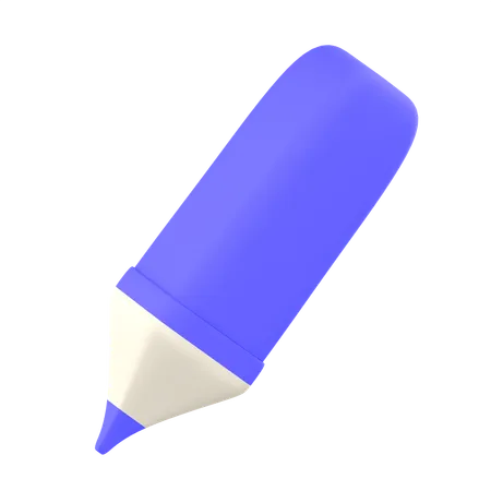 Textmarker  3D Icon