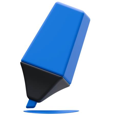 Textmarker  3D Icon