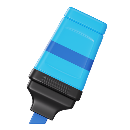 Textmarker  3D Icon