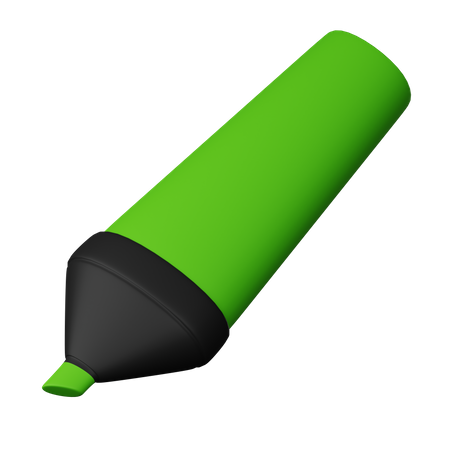 Textmarker  3D Icon