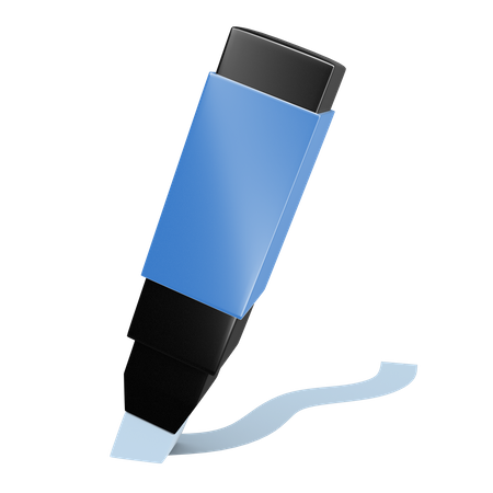 Textmarker  3D Icon