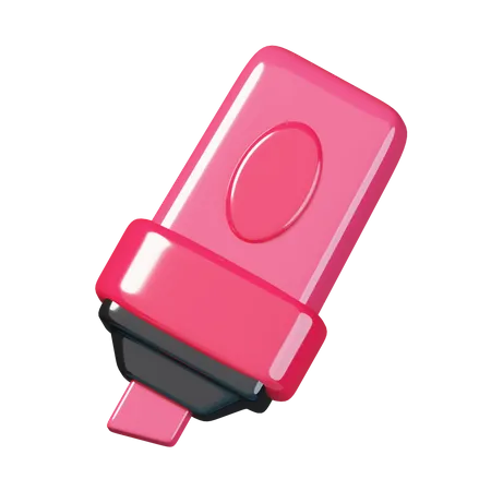 Textmarker  3D Icon