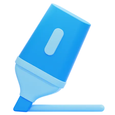 Textmarker  3D Icon