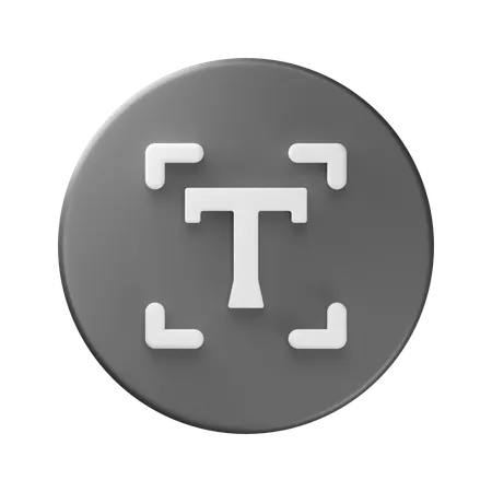 Texto  3D Icon