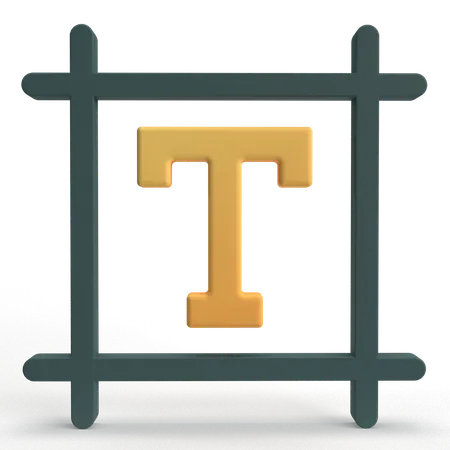 Texto  3D Icon
