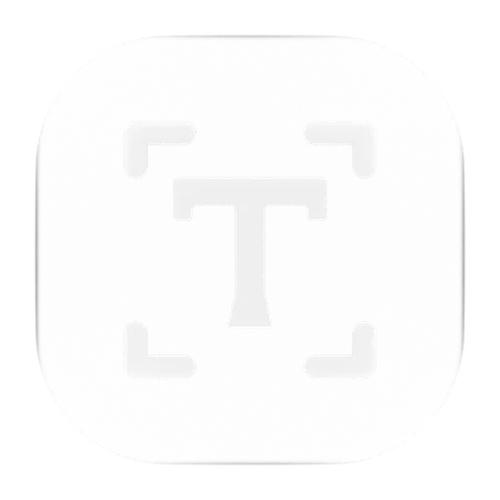 Texto  3D Icon