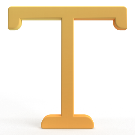 Texto  3D Icon