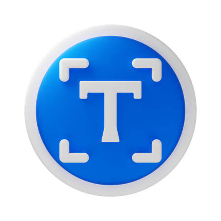 Texto  3D Icon