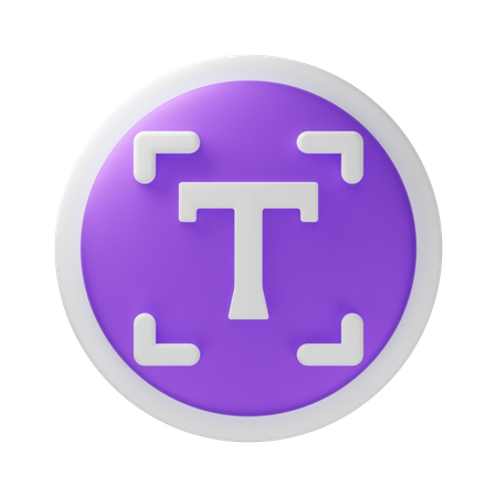 Texto  3D Icon