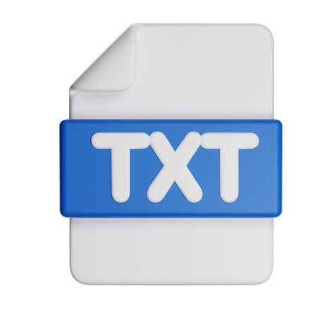 Texto  3D Icon