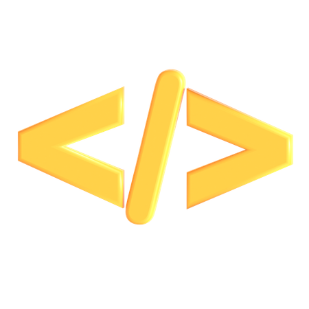Texto codificado  3D Icon