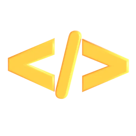 Texto codificado  3D Icon