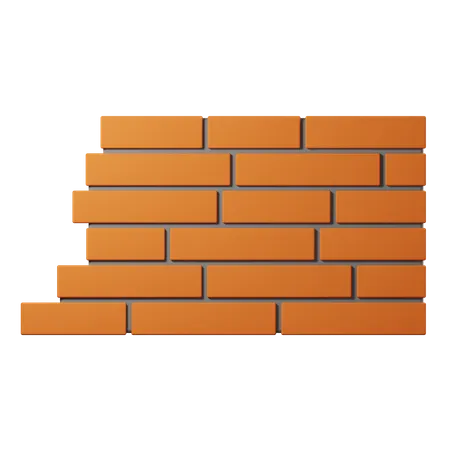 Brick Wall 3 D Illustration 3D Icon