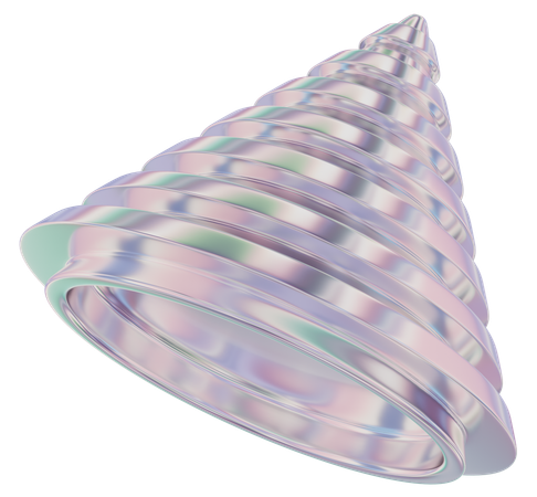 Cône de texture  3D Icon