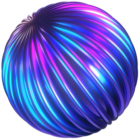 Sphère de texture  3D Icon