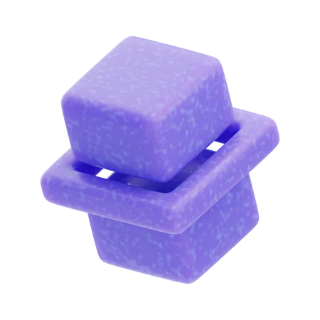 Textured Dice  3D Icon